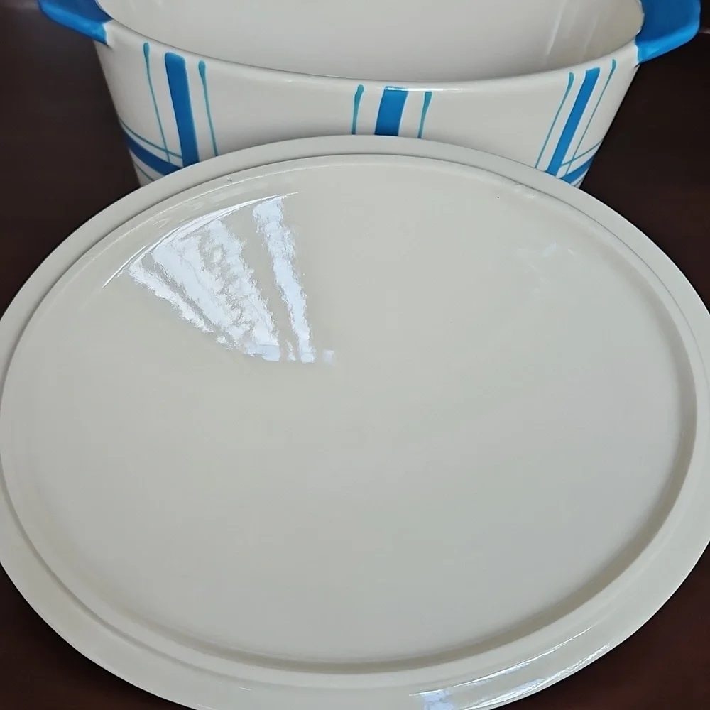 Dutch Oven & Trivet 3 Piece Love & Daisies Southern Charm  Set